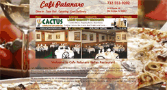 Desktop Screenshot of cafepatanaro.com
